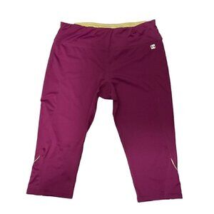 Hind Capri purple fitness pants Size L